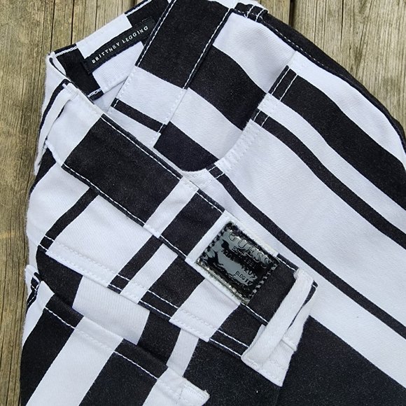 Guess women's striped Brittney leggings - Picture 3 of 6